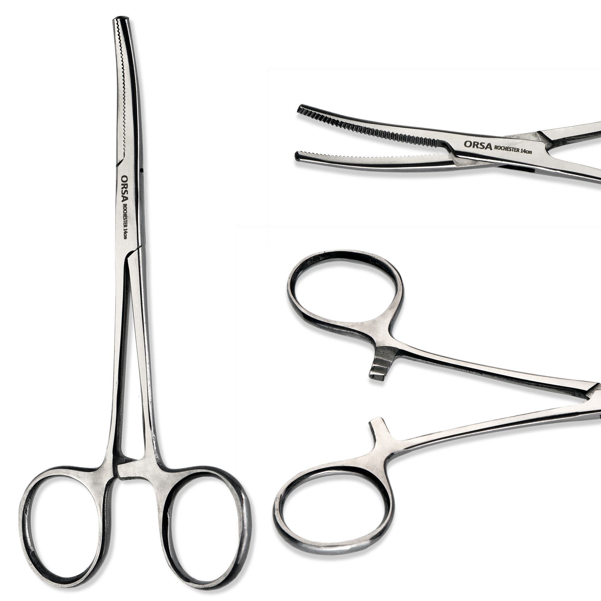 Pinza Rochester curva 14 cm | ORSA